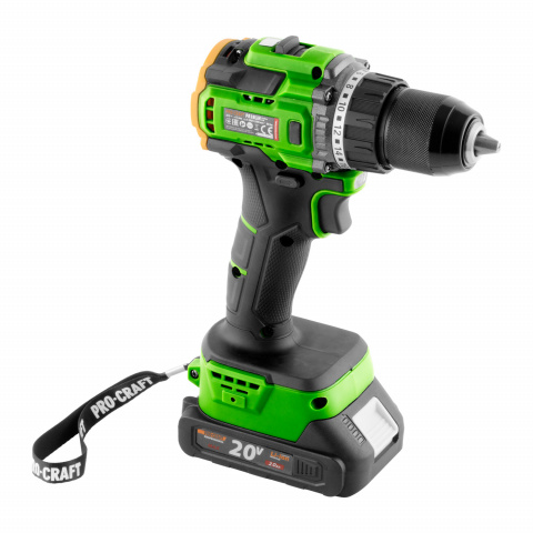 Aku vrtací šroubovák Procraft PA18LiH | PA18LiH-1B-C